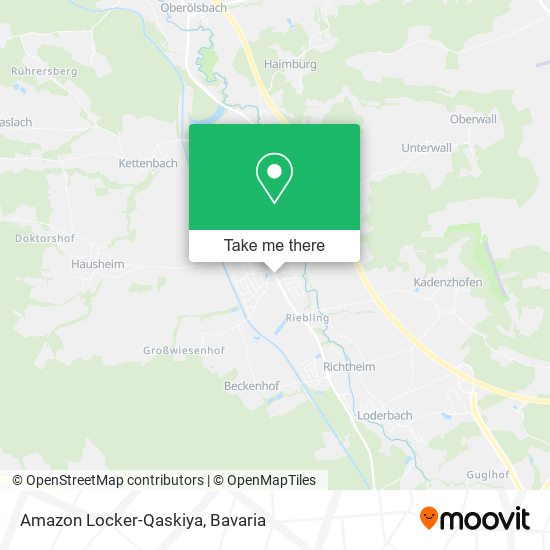 Amazon Locker-Qaskiya map