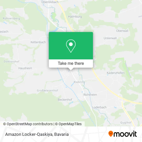 Карта Amazon Locker-Qaskiya