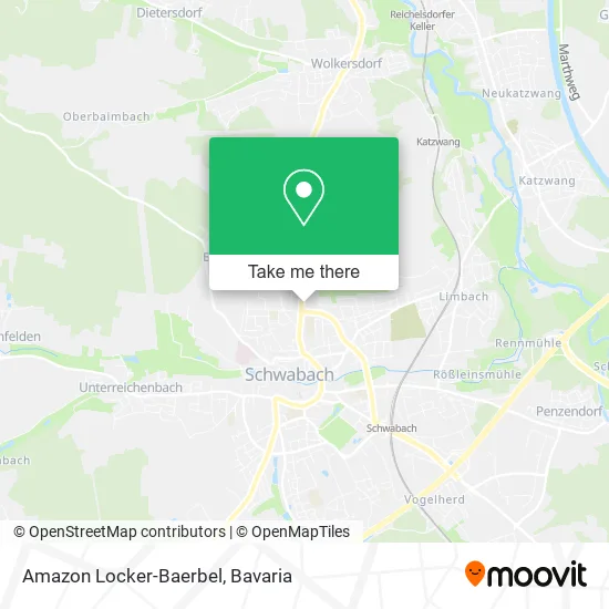 Карта Amazon Locker-Baerbel