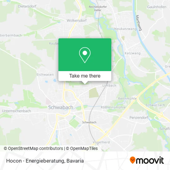 Карта Hocon - Energieberatung