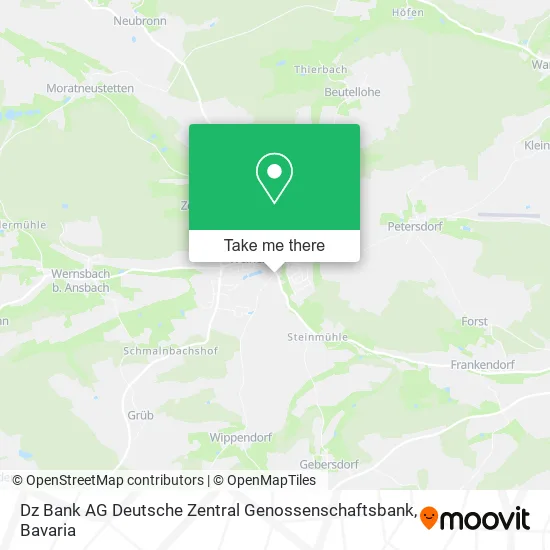 Карта Dz Bank AG Deutsche Zentral Genossenschaftsbank