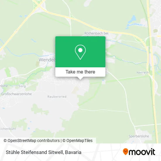 Карта Stühle Steifensand Sitwell