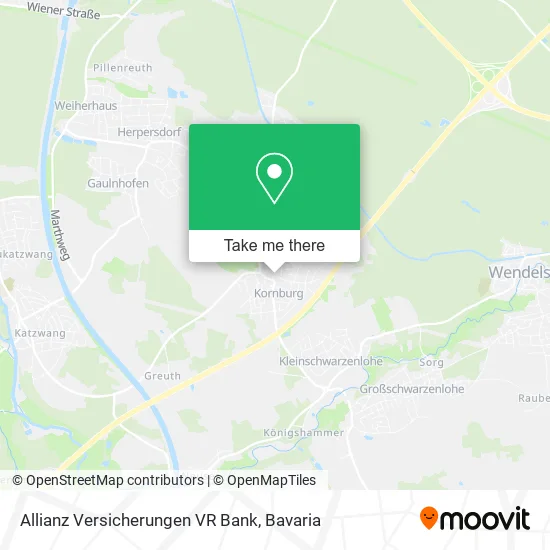 Карта Allianz Versicherungen VR Bank