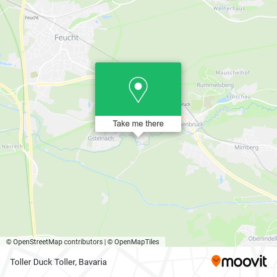 Toller Duck Toller map