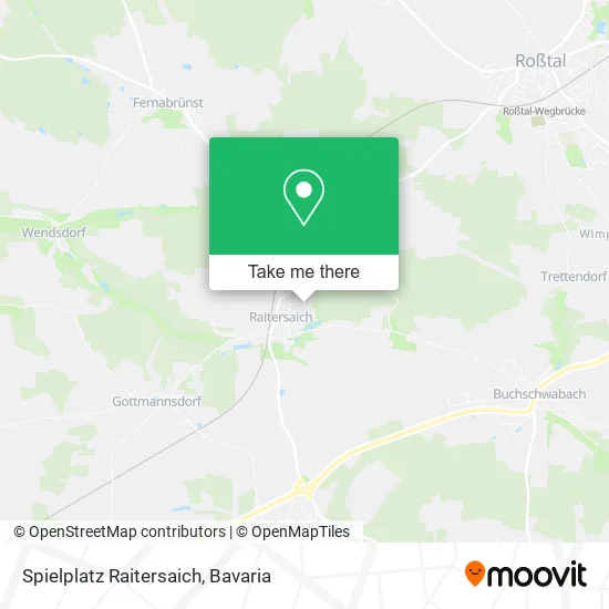 Карта Spielplatz Raitersaich