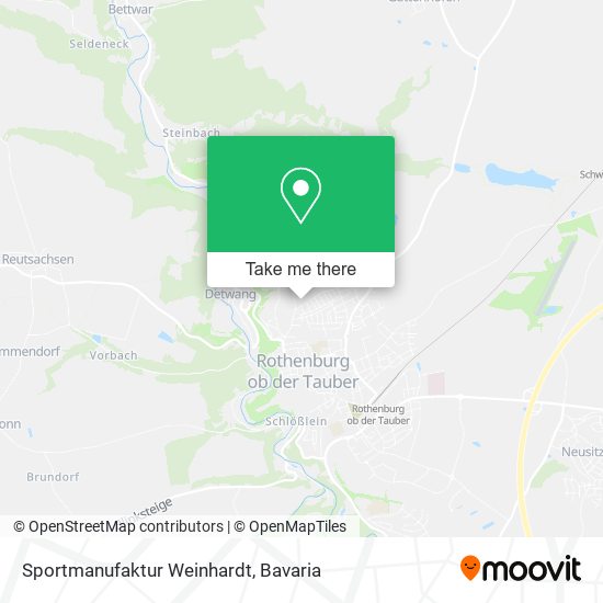 Sportmanufaktur Weinhardt map