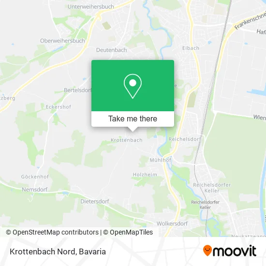 Карта Krottenbach Nord