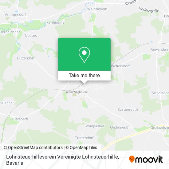 Lohnsteuerhilfeverein Vereinigte Lohnsteuerhilfe map