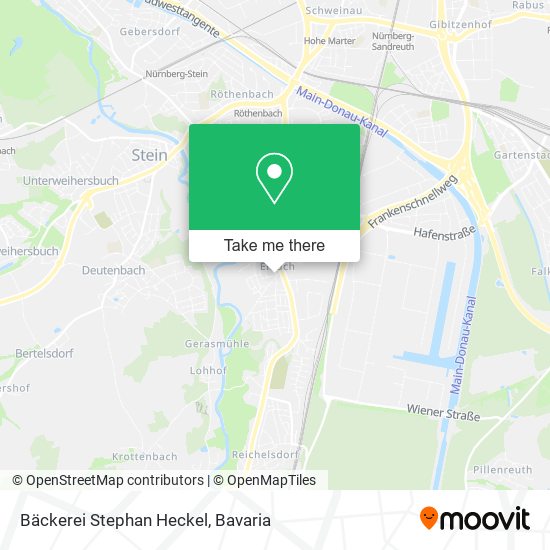 Bäckerei Stephan Heckel map