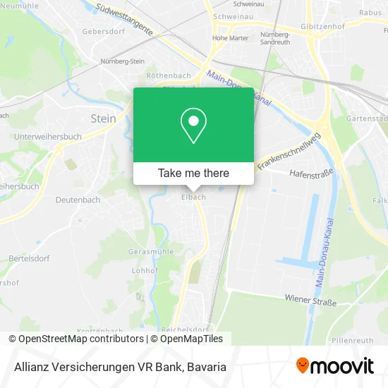 Карта Allianz Versicherungen VR Bank