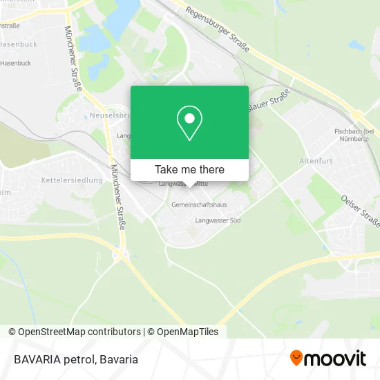 Карта BAVARIA petrol