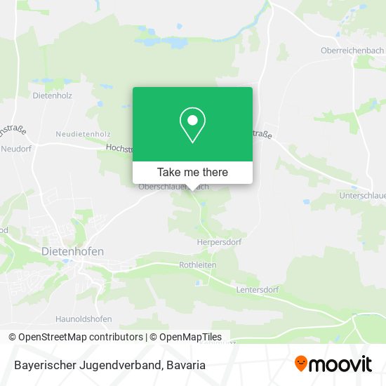 Bayerischer Jugendverband map
