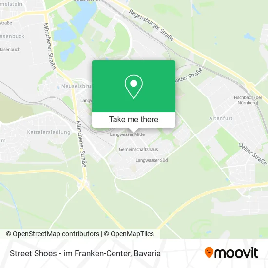 Карта Street Shoes - im Franken-Center
