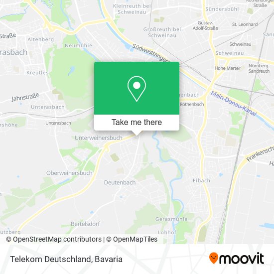 Telekom Deutschland map