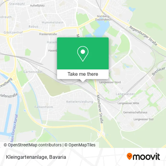 Карта Kleingartenanlage