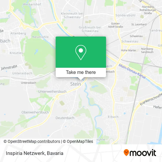 Карта Inspiria Netzwerk