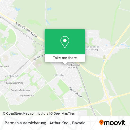 Barmenia Versicherung - Arthur Knoll map