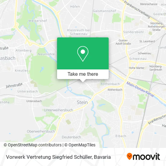 Карта Vorwerk Vertretung Siegfried Schüller