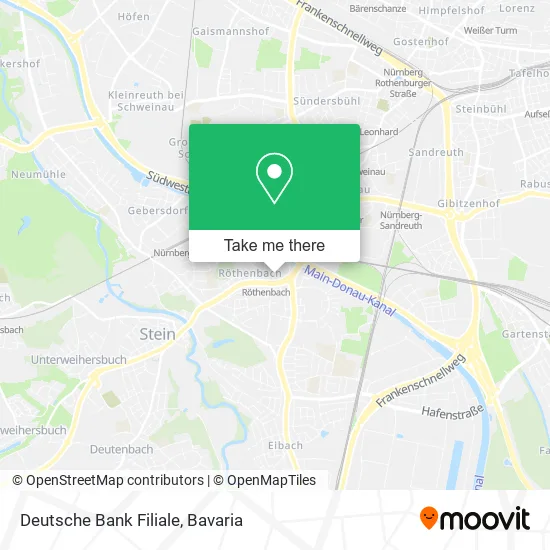 Карта Deutsche Bank Filiale