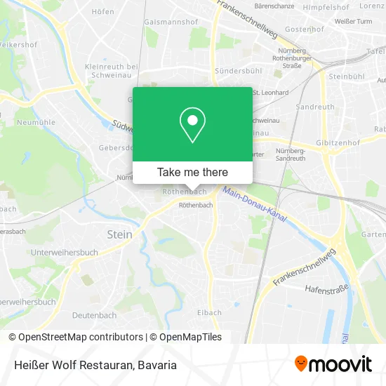 Карта Heißer Wolf Restauran