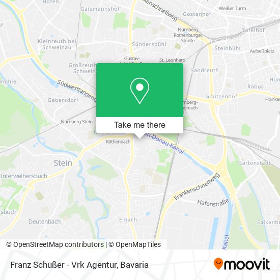 Franz Schußer - Vrk Agentur map