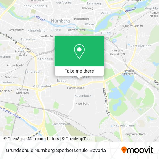 Grundschule Nürnberg Sperberschule map