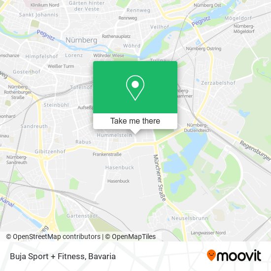 Buja Sport + Fitness map