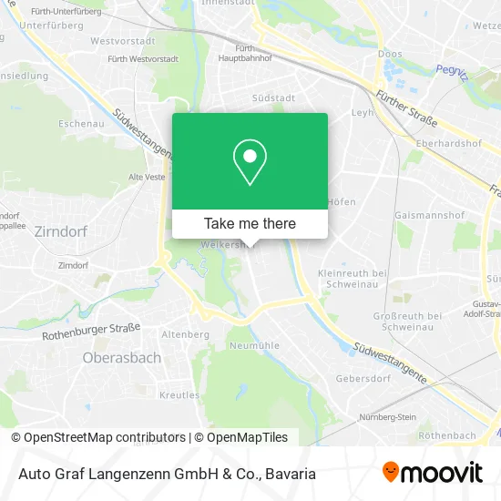 Карта Auto Graf Langenzenn GmbH & Co.