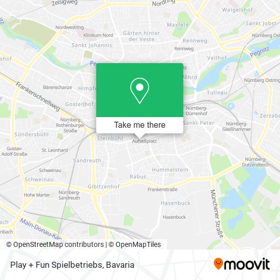 Play + Fun Spielbetriebs map