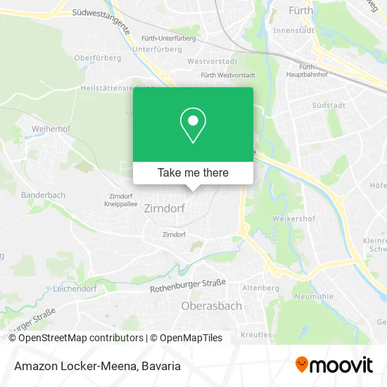 Карта Amazon Locker-Meena