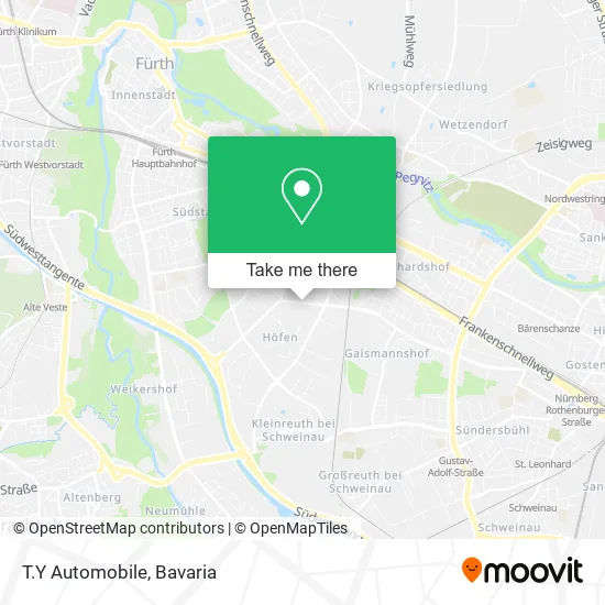 Карта T.Y Automobile