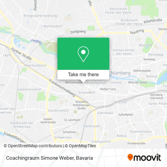 Coachingraum Simone Weber map