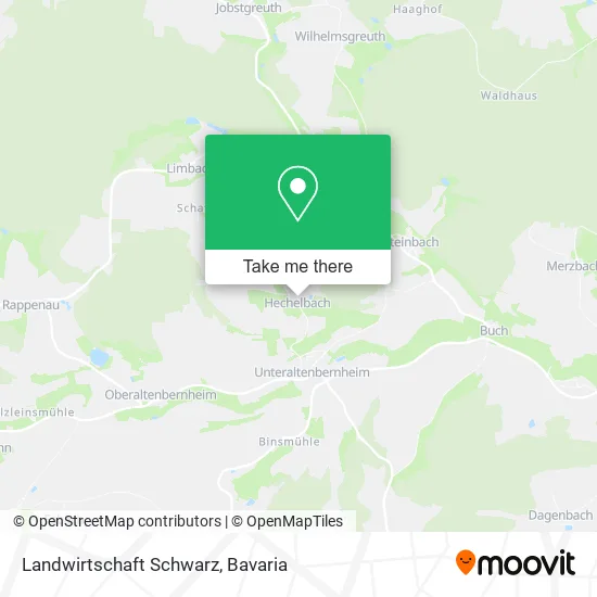 Карта Landwirtschaft Schwarz