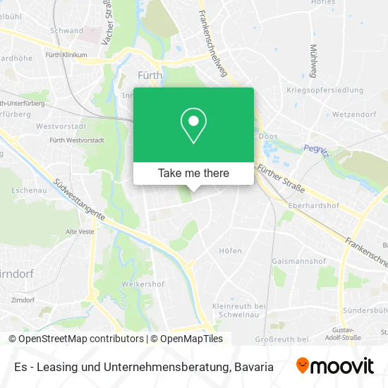 Карта Es - Leasing und Unternehmensberatung