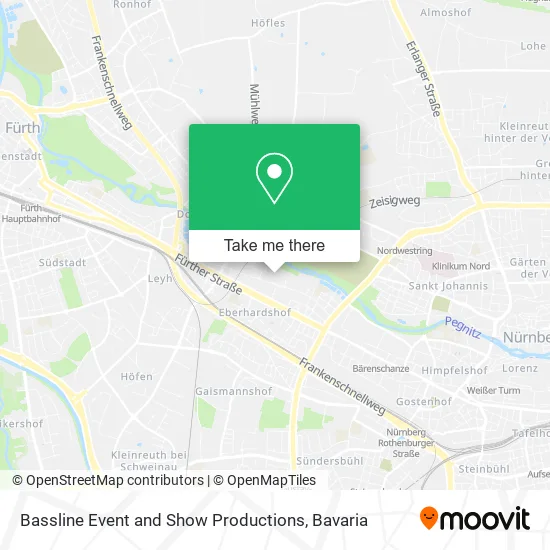 Карта Bassline Event and Show Productions