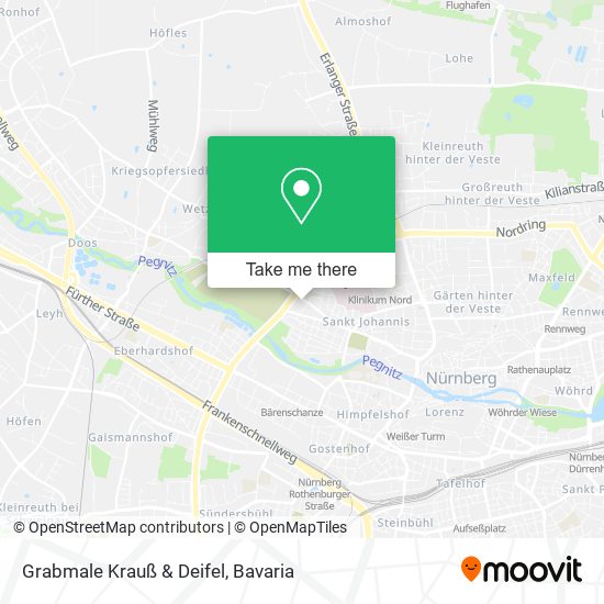 Grabmale Krauß & Deifel map