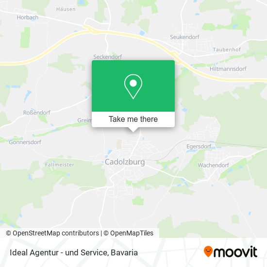Ideal Agentur - und Service map