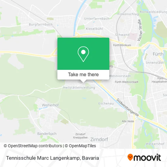 Карта Tennisschule Marc Langenkamp