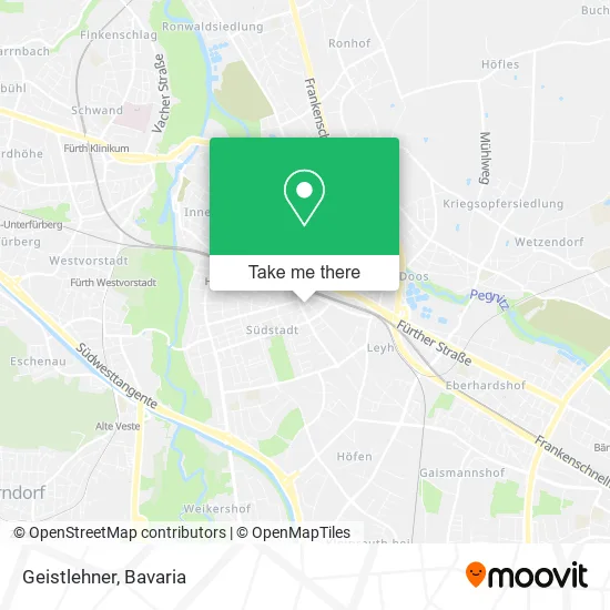 Карта Geistlehner