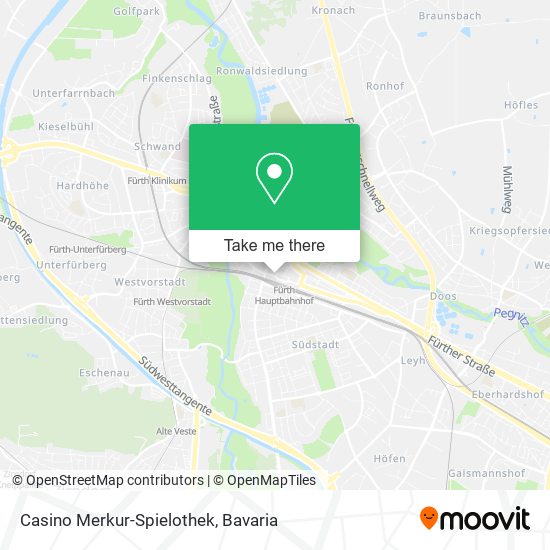 Casino Merkur-Spielothek map