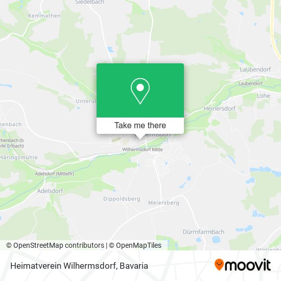 Heimatverein Wilhermsdorf map