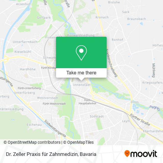 Dr. Zeller Praxis für Zahnmedizin map