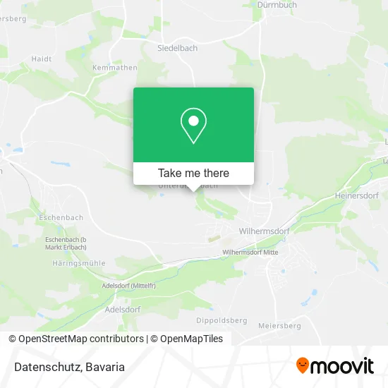Карта Datenschutz