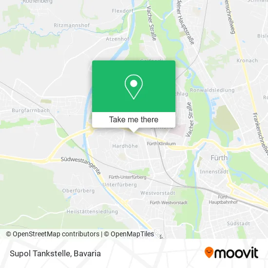 Карта Supol Tankstelle