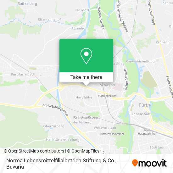 Карта Norma Lebensmittelfilialbetrieb Stiftung & Co.