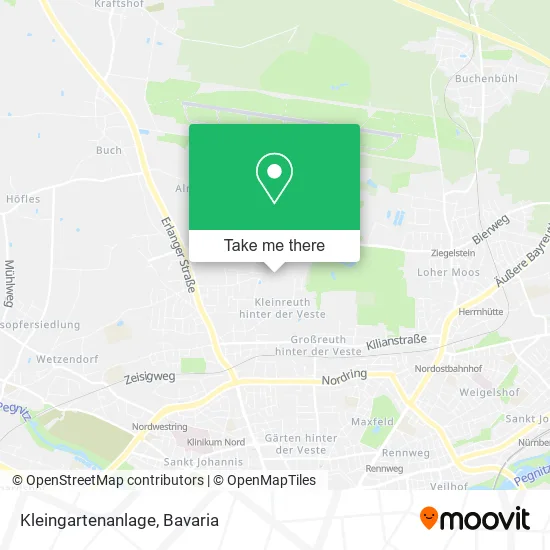 Карта Kleingartenanlage