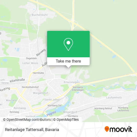 Карта Reitanlage Tattersall