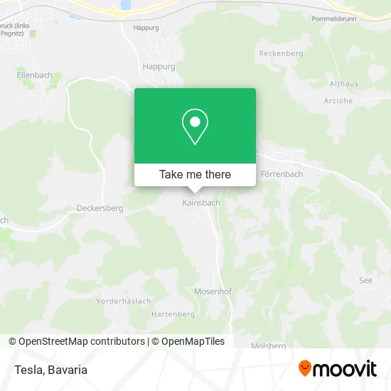 Карта Tesla
