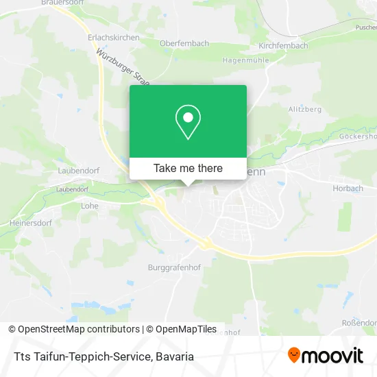 Карта Tts Taifun-Teppich-Service