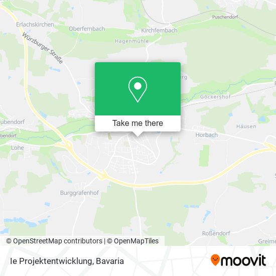 Ie Projektentwicklung map